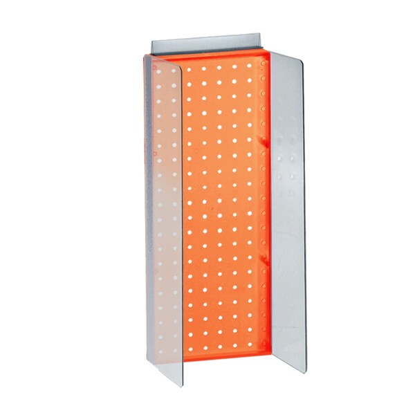 8"W x 20.625"H Pegboard Powerwing Display